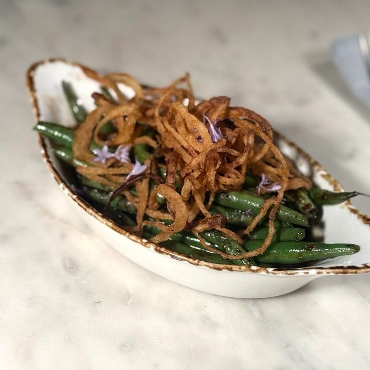Blistered Green Beans