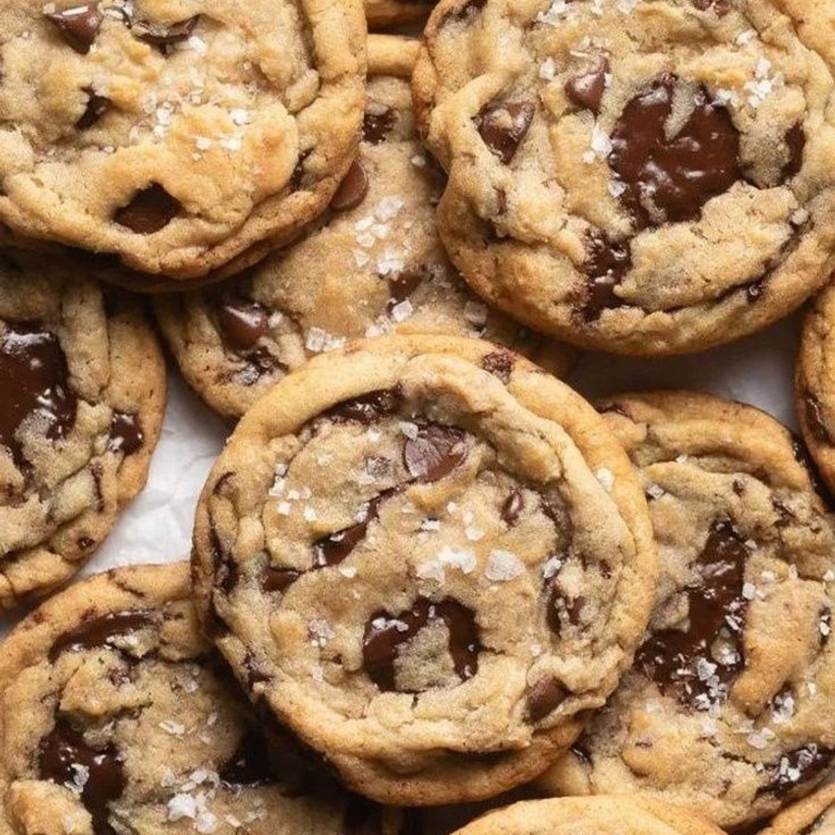 Dark Chocolate & Sea Salt Cookies