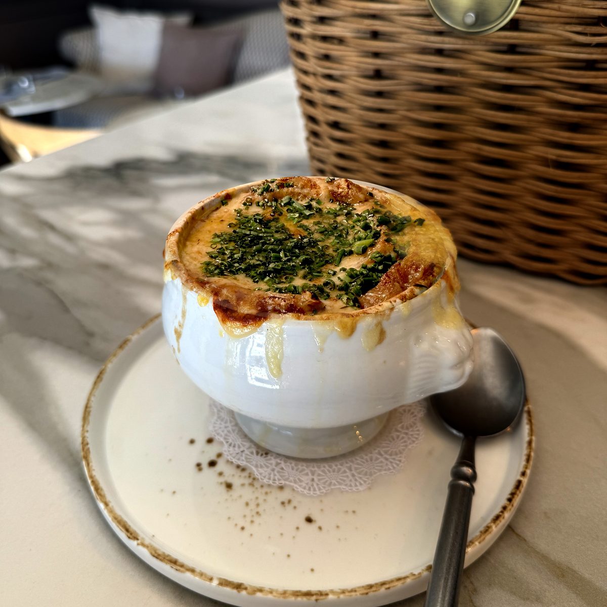 French Onion Soup Gratinee