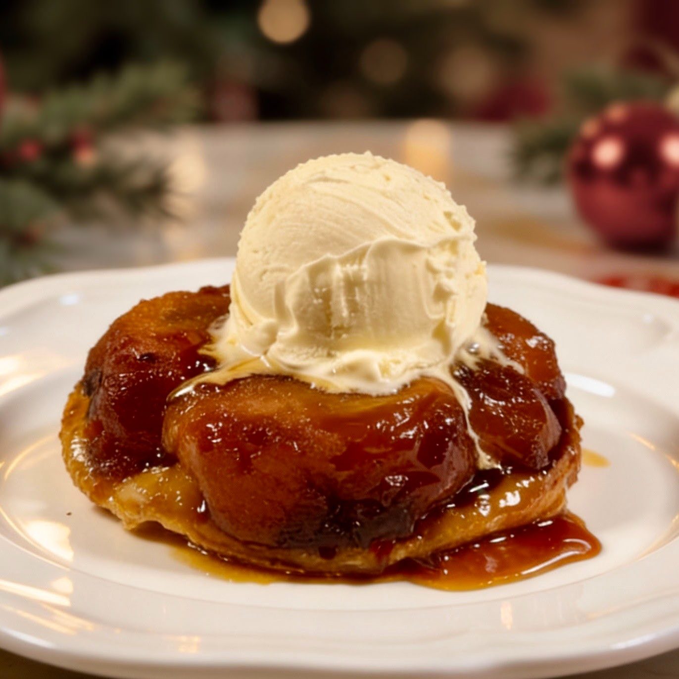 Apple Tarte Tatin.